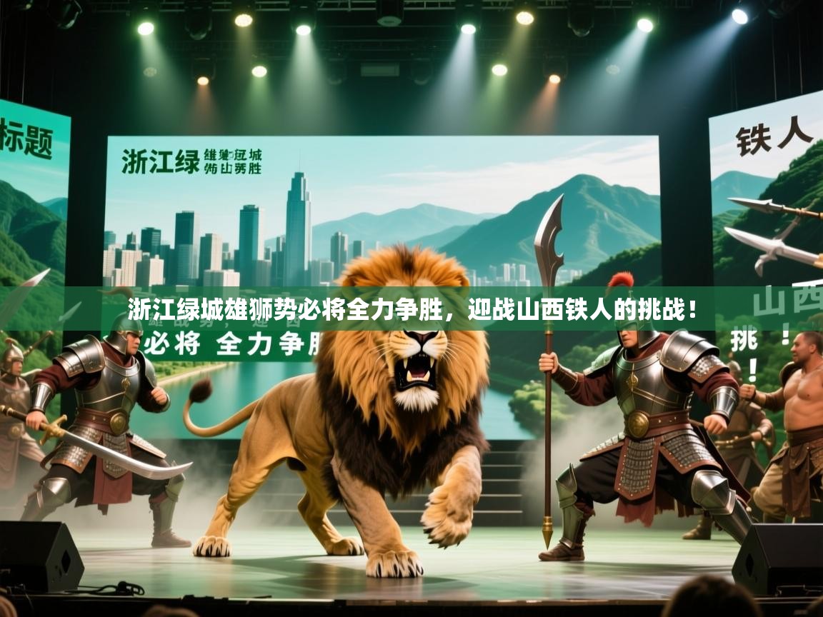 浙江绿城雄狮势必将全力争胜，迎战山西铁人的挑战！